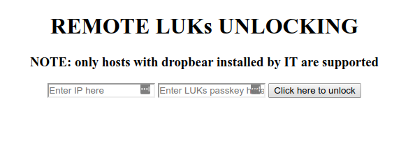 dropbear ssh luks